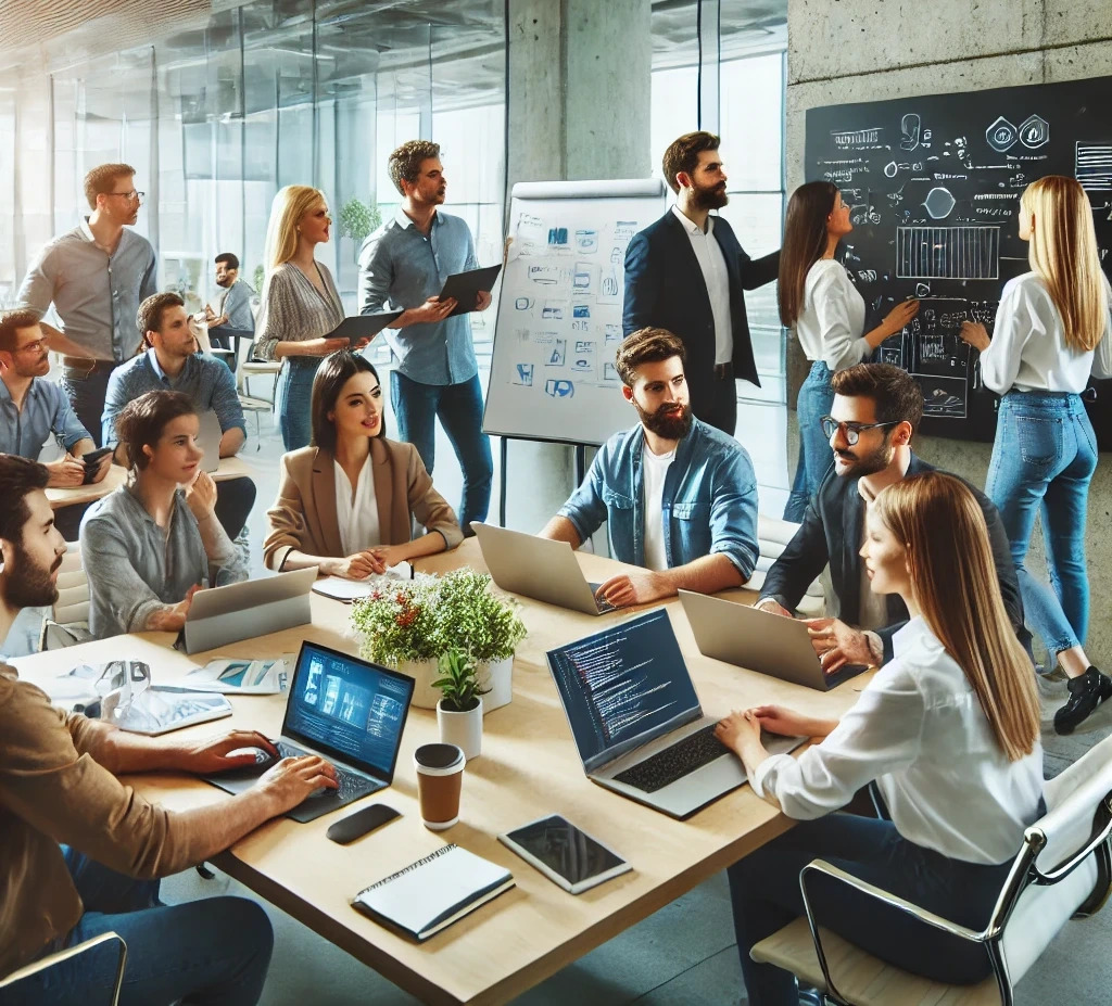 Innovaneers Team Photo showing our passionate software developers and leaders